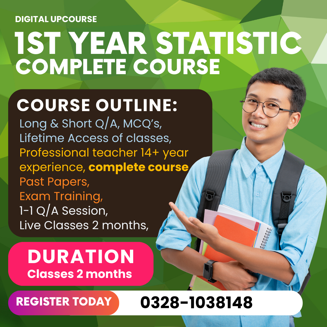 1st Year Statistics Course
